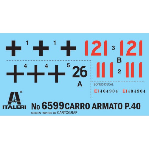 1/35 Carro Armato P40