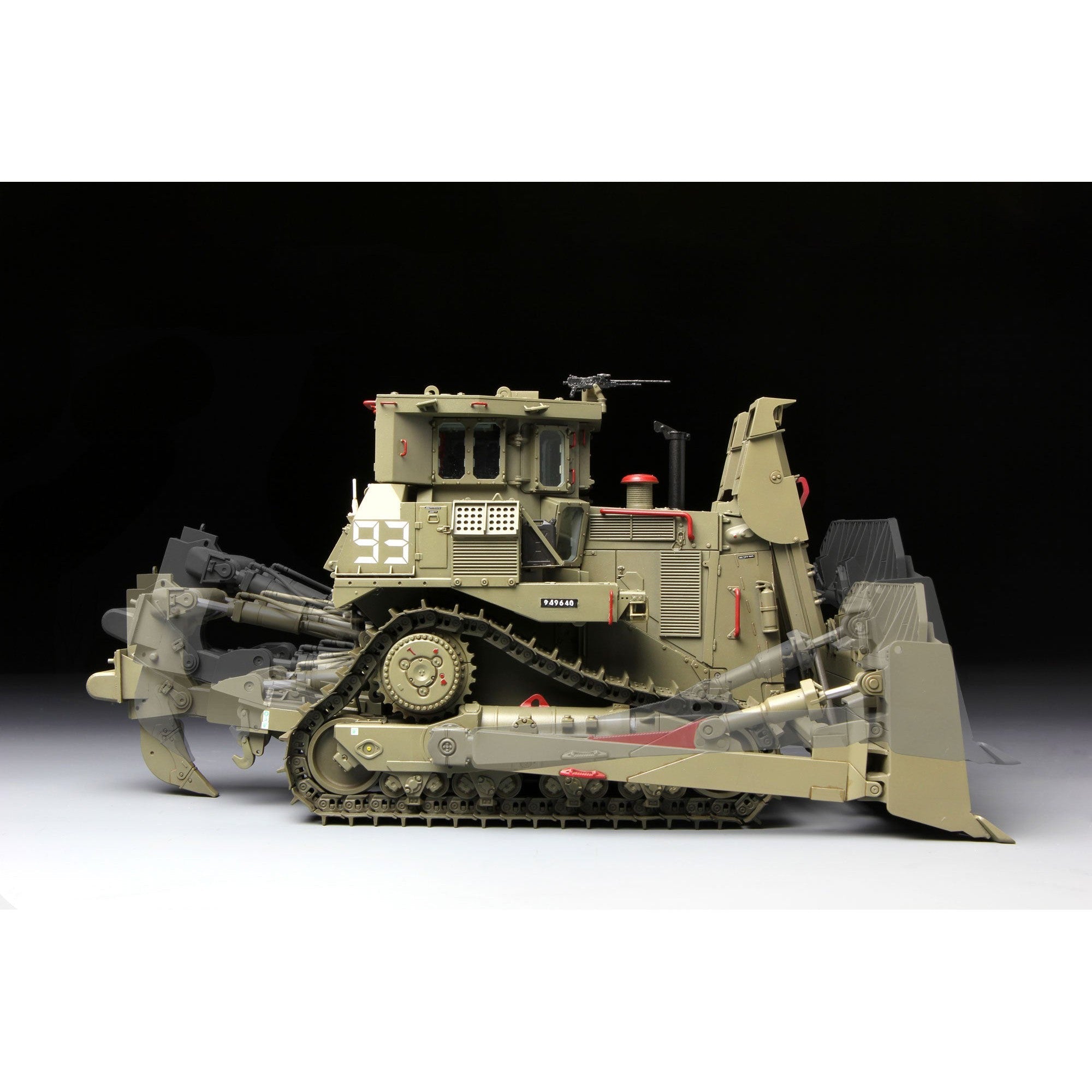 1/35 D9R Armored Bulldozer Plastic Model Kit