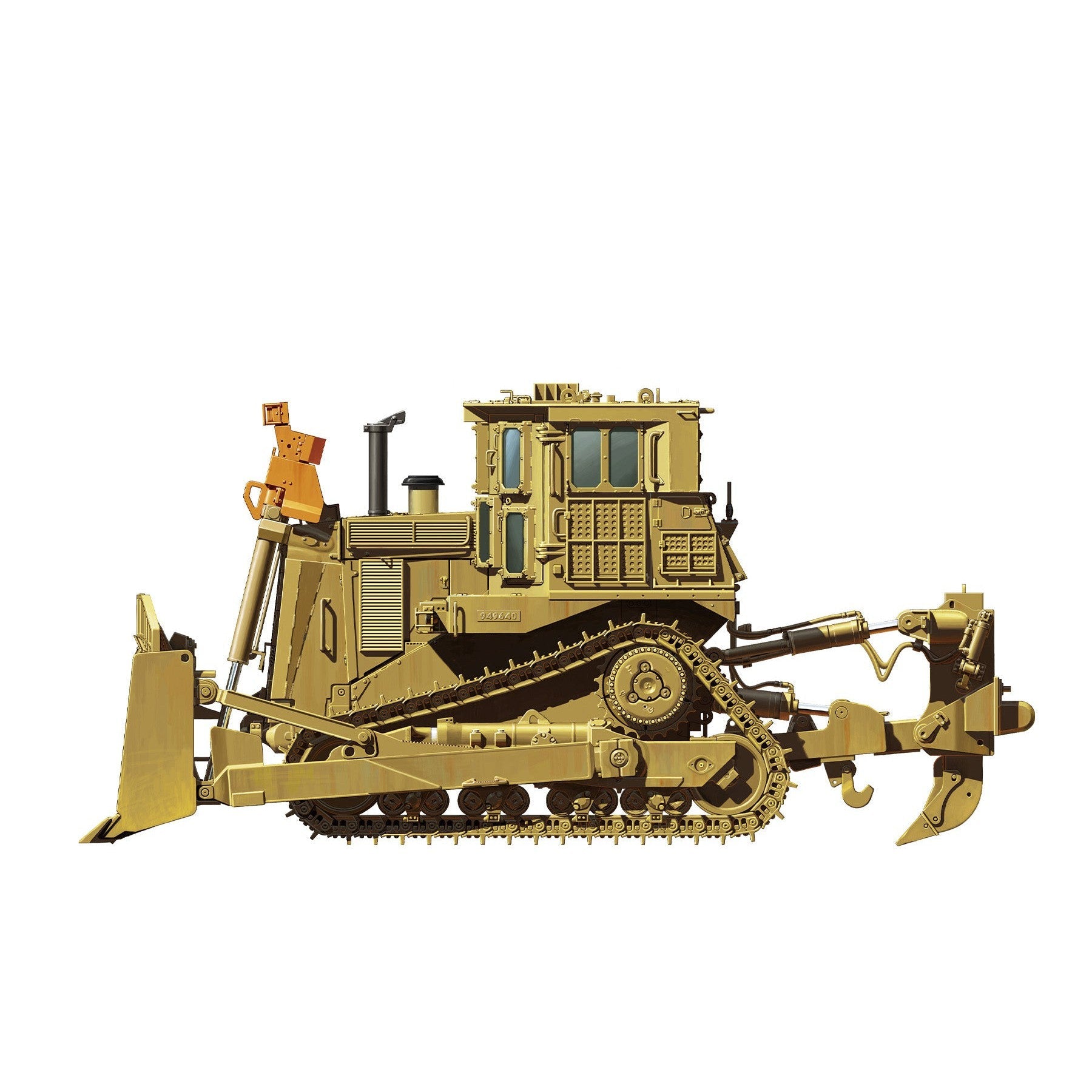1/35 D9R Armored Bulldozer Plastic Model Kit