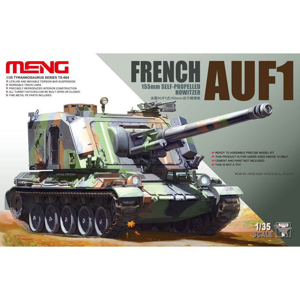 1/35 French AUF1 155mm Self-Propelled Howitzer