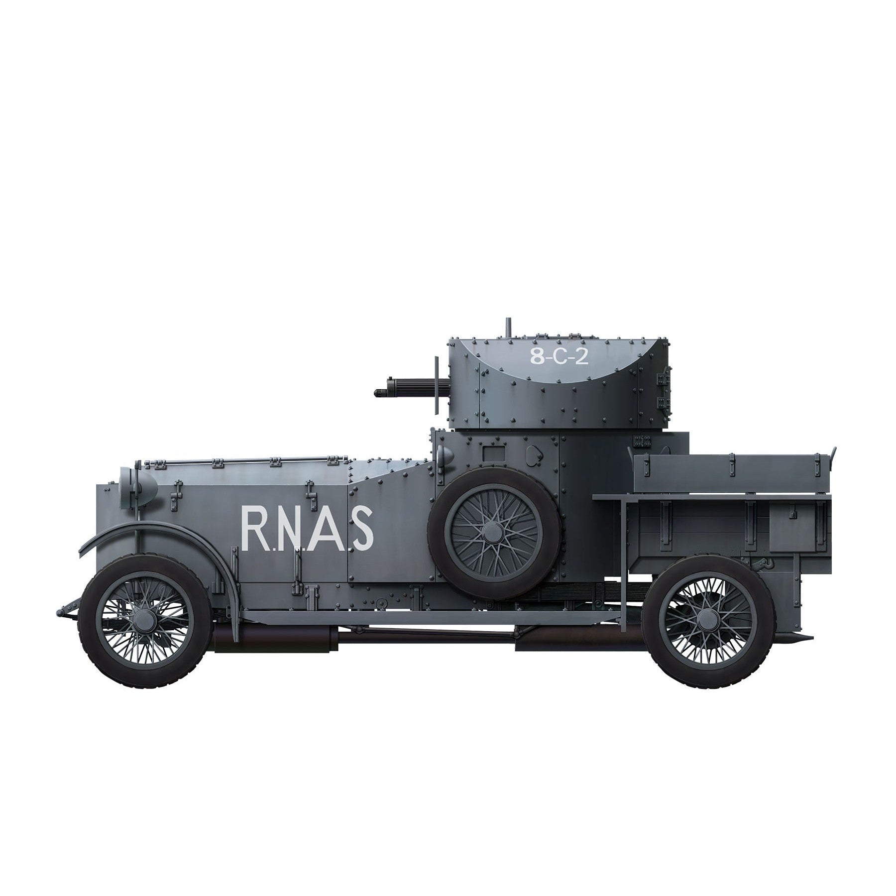 1/35 British RR Armored Car Pattern 1914/1920 Plastic Model Kit