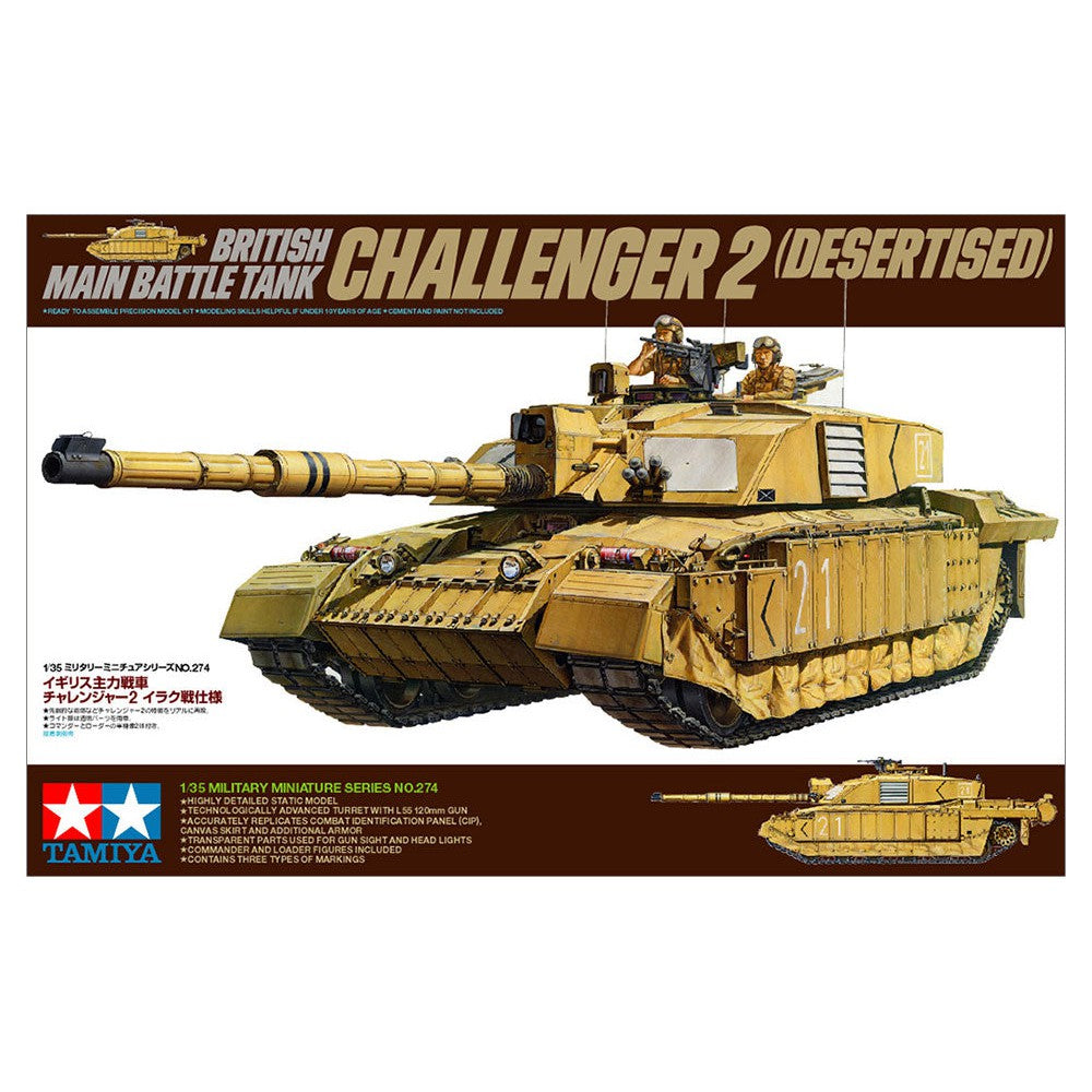 1/35 British Main Battle Tank Challenger 2 (Desertised)