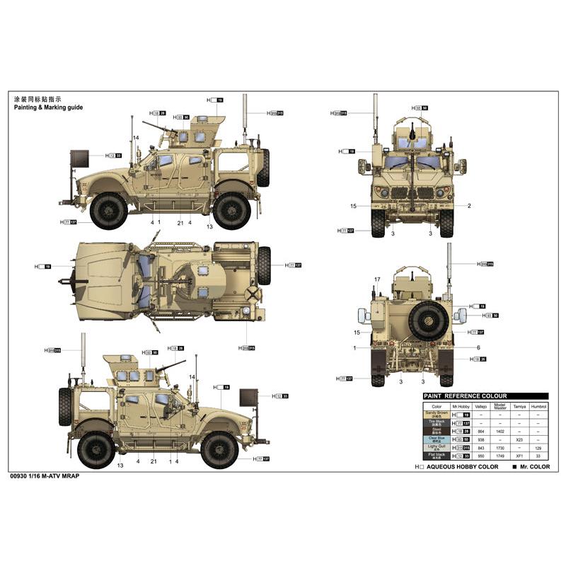 1/16 US M-ATV MRAP
